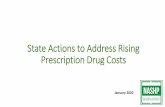 State Actions to Address Rising Prescription Drug Costs
