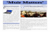 ‘Muir Matters’