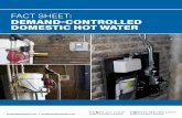 FACT SHEET: DEMAND-CONTROLLED DOMESTIC HOT WATER