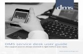 DMS service desk user guide