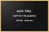 math 396L - CSUN
