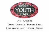9th Annual Dade County Youth Fair Livestock and Horse Show