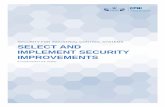 SECURITY FOR INDUSTRIAL CONTROL SYSTEMS SELECT AND ...