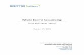 Whole Exome Sequencing - Wa