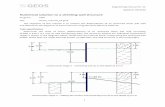 Numerical solution to a sheeting wall structure