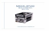 MDX-IP20 - MOONS