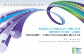 MEDICAL PUBLICATIONS FOR BETTER PATIENT CARE: …
