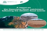 A report on the Gascoyne River catchment following the ...