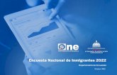Encuesta Nacional de Inmigrantes 2022