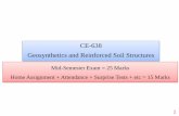 CE-638 Geosynthetics and Reinforced Soil Structures