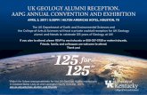 UK GEOLOGY ALUMNI RECEPTION, AAPG ANNUAL CONVENTION …