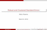 Robust and Clustered Standard Errors