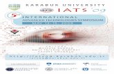 5th International Advanced Technologies Symposium