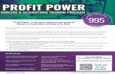 Profit Power Mergers & Acquisitions Program (995)