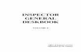 INSPECTOR GENERAL DESKBOOK - oig.treasury.gov
