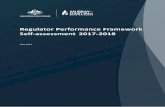 Regulator Performance Framework Self-assessment