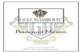 Gulf Harbour Full Banquet Package 2015-2016