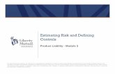 Estimating Risk and Defining Controls