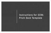 Instructions for SCRA Pitch Deck Template
