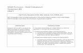 WGSD Curriculum  World Civilizations A Government (3) DRAFT