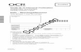OCR GCSE (9-1) Classical Civilisation J199/23 SAM