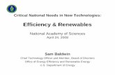Efficiency & Renewables