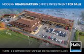 MODERN HEADQUARTERS OFFICE INVESTMENT FOR SALE