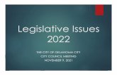 Legislative Issues 2020 - okc.primegov.com