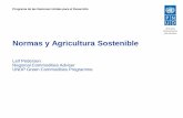 Normas y Agricultura Sostenible - UNFSS