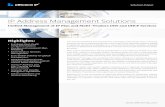 IP Address Management Solutions
