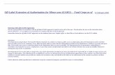Off-Label Extension of Authorisation for Minor uses (EAMU ...