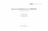 Surveillance HDD - Seagate