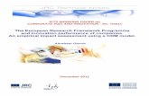 The European Research Framework Programme and innovation ...