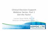 Clinical Decision Support Webinar Series: Part 1 Get the ...