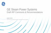 GE Steam Power Systems - PMG