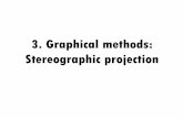 3. Graphical methods: Stereographic projection