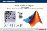 Rice Pollen Analyzer