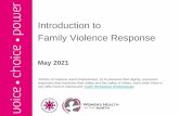 Introduction to Family Violence Response