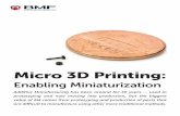 Micro 3D Printing - MicroTAS 2021