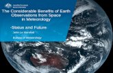 The Considerable Benefits of Earth Observations from Space ...
