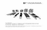 Linear Sigma Series SGL**/SGDH USER'S MANUAL - Yaskawa