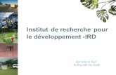 Institut de recherche pour le développement -IRD