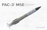 PAC-3 Air Defense Missile MSE