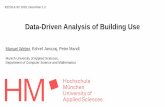 Data-Driven Analysis of Building Use