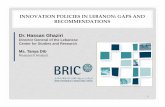 INNOVATION POLICIES IN LEBANON: GAPS AND …