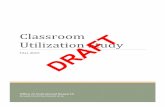 Classroom Utilization Study - Stockton University