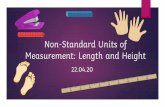 Non-Standard Units of Measure PowerPoint