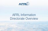 AFRL Information Directorate Overview