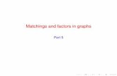 Matchings and factors in graphs