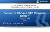 Division of HIV and STD Programs (DHSP)